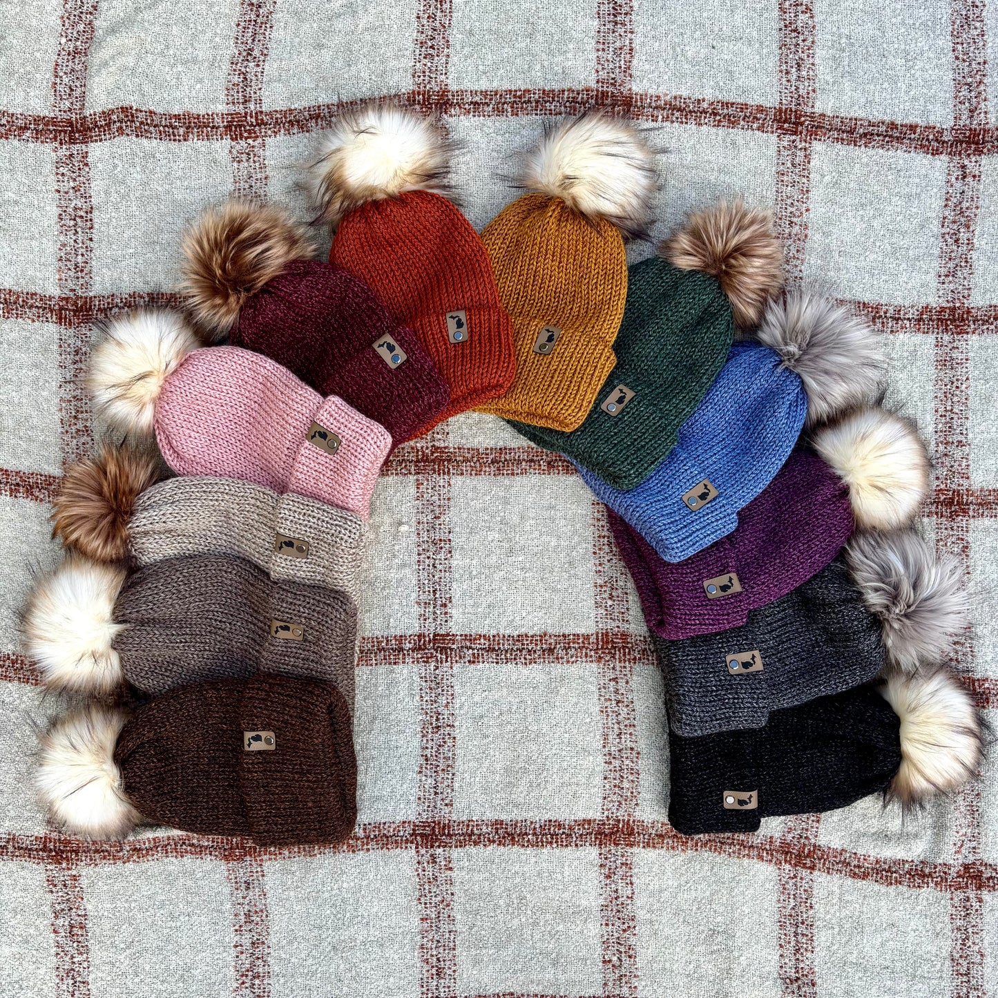 The Twisted Beanie - Blush