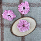 Bubblegum Velour Scrunchie