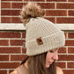 The Twisted Beanie - Cream