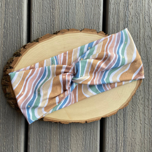 Sun and Stripes Wave Headband