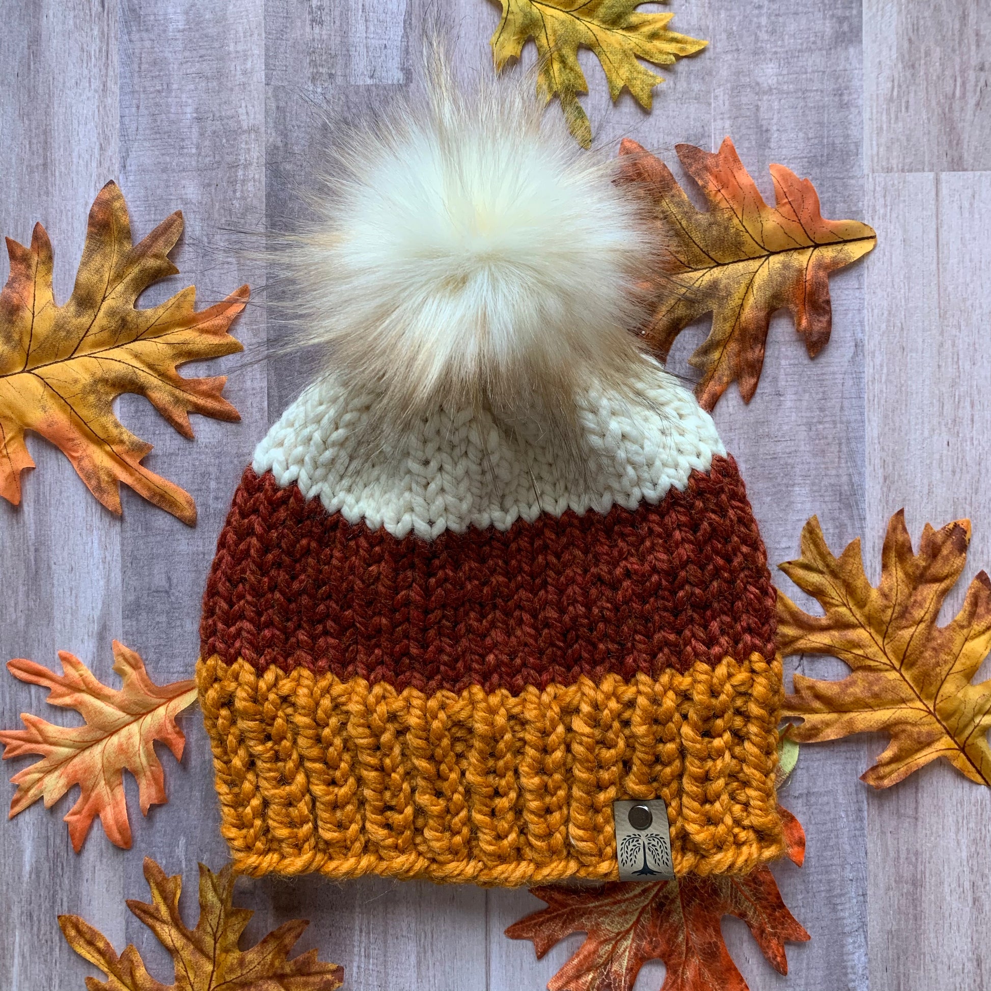 Candy Corn Beanie ~ Limited Edition - Under the Willow Tree US