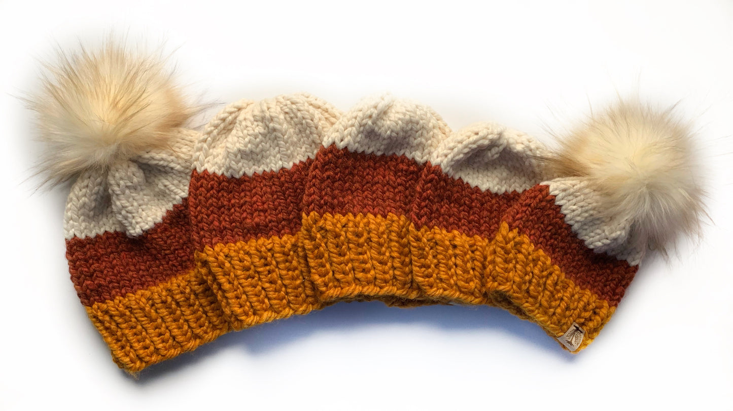 Candy Corn Beanie ~ Limited Edition - Under the Willow Tree US